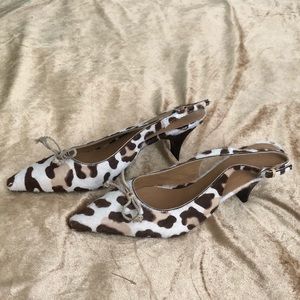 The Original Car Shoe by Prada Calf Hair heels
